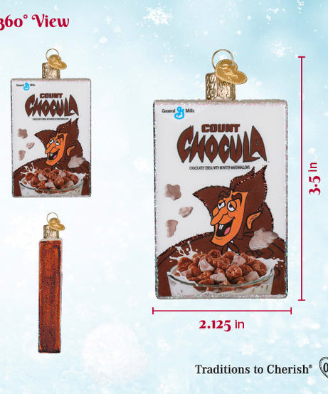 Count Chocula Box Ornament