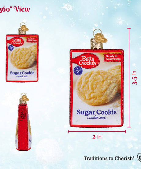 Betty Crocker Sugar Cookie Mix Ornament