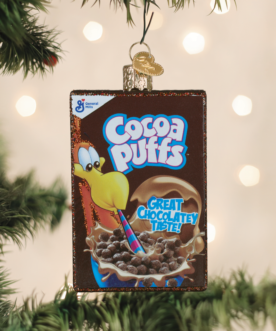 Cocoa Puffs Box Ornament