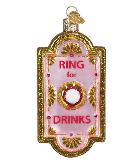 Ring For Drinks Doorbell Ornament