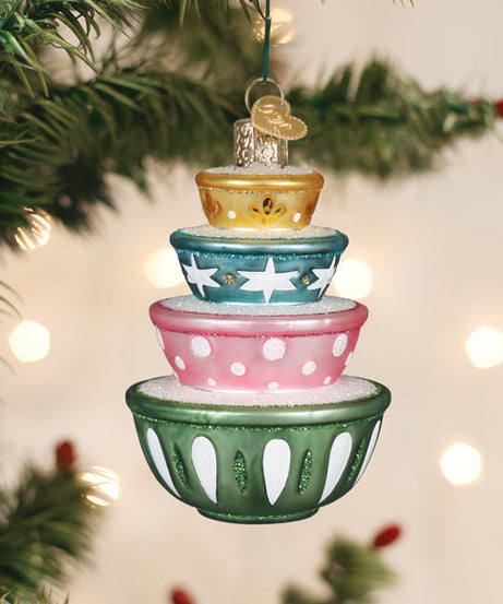 Stacked Mixing Bowls Ornament