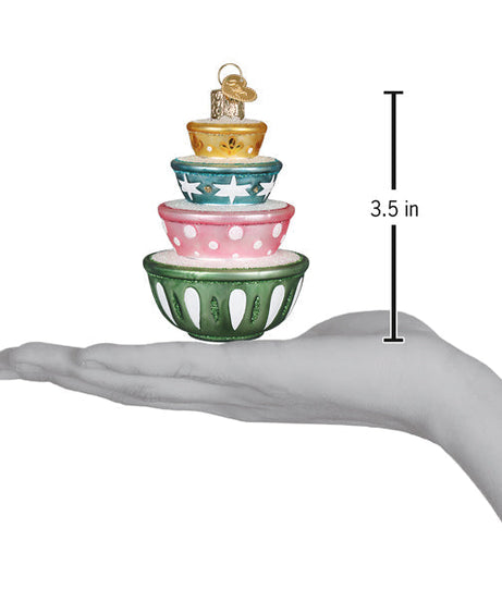 Stacked Mixing Bowls Ornament