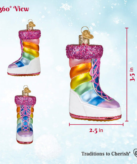 Snow Boot Ornament
