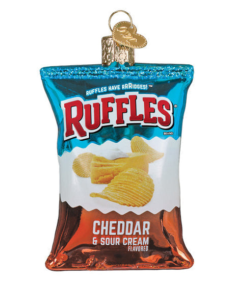 Ruffles Cheddar Sour Cream Chi Ornament