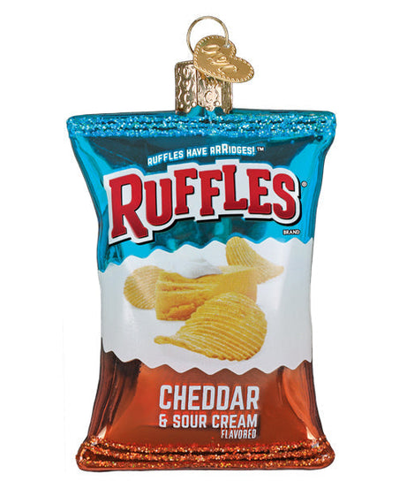 Ruffles Cheddar Sour Cream Chi Ornament