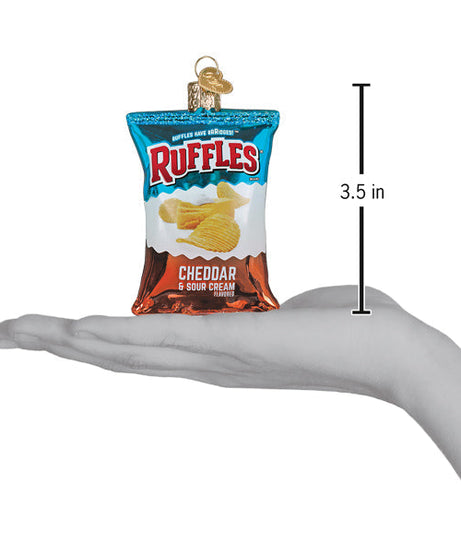 Ruffles Cheddar Sour Cream Chi Ornament