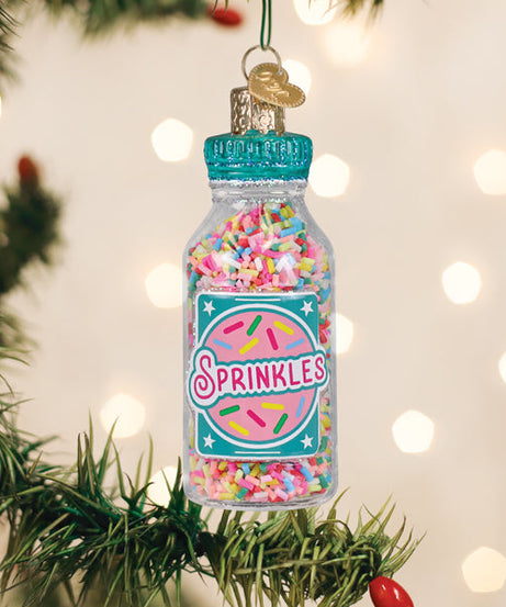 Jar Of Sprinkles Ornament