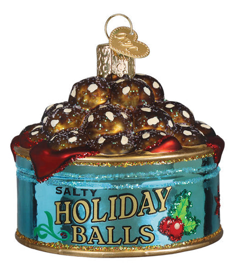 Salty Holiday Balls Ornament