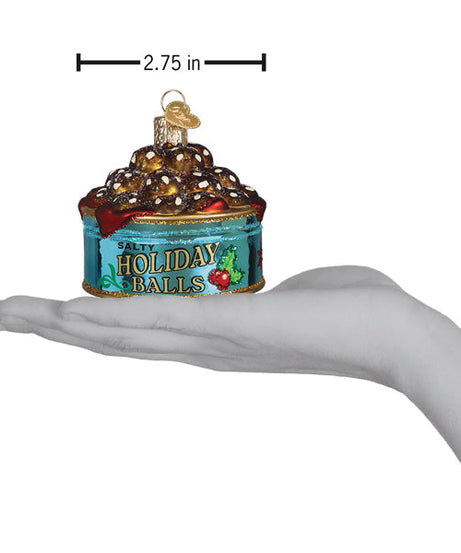 Salty Holiday Balls Ornament