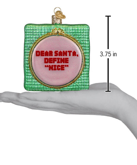 Dear Santa Ornament