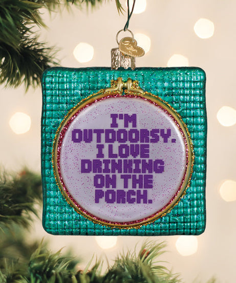 I'm Outdoorsy Ornament