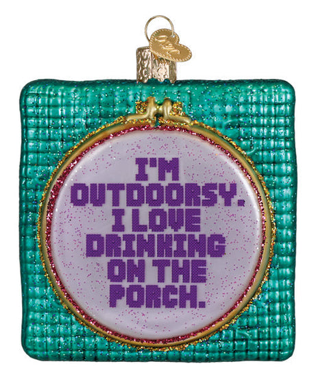 I'm Outdoorsy Ornament