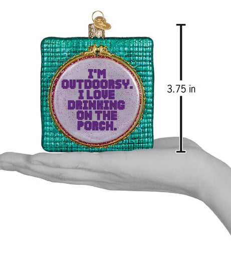 I'm Outdoorsy Ornament