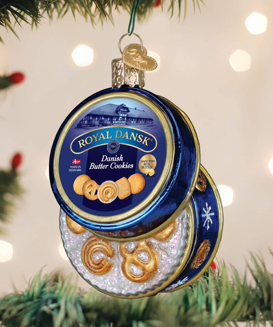 Butter Cookies Tin Ornament