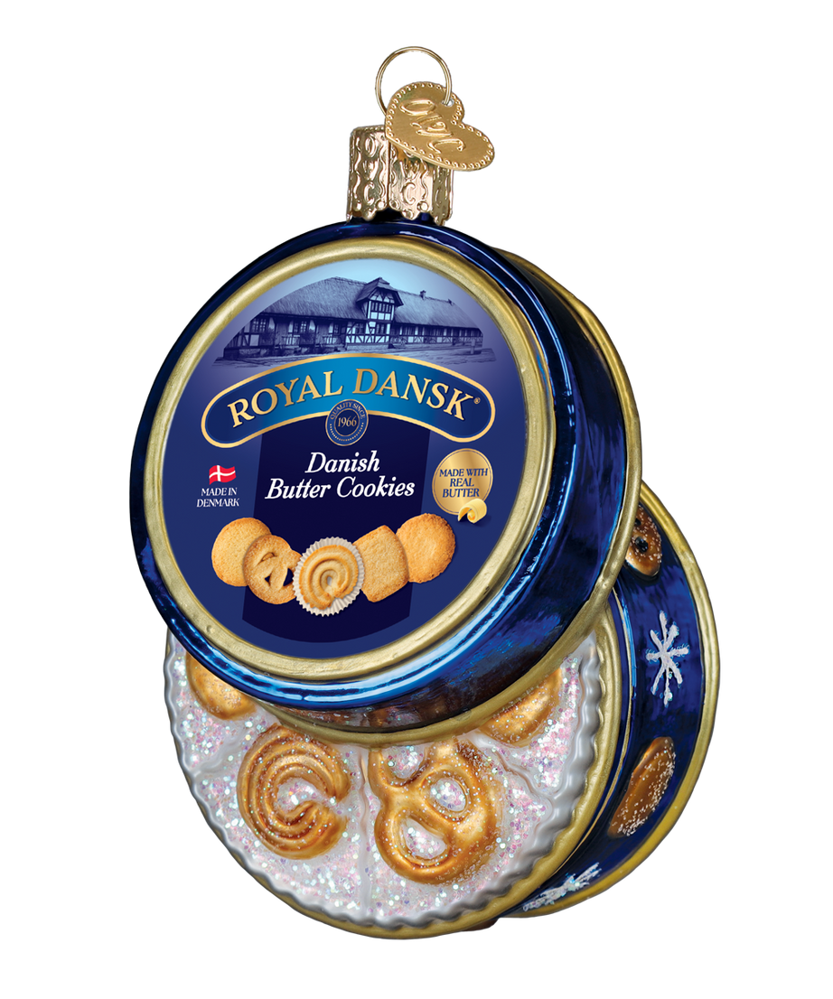 Butter Cookies Tin Ornament