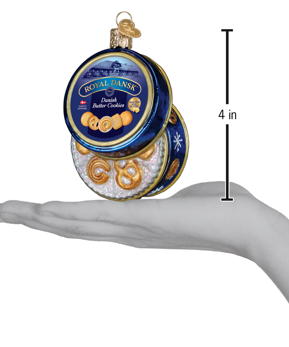 Butter Cookies Tin Ornament