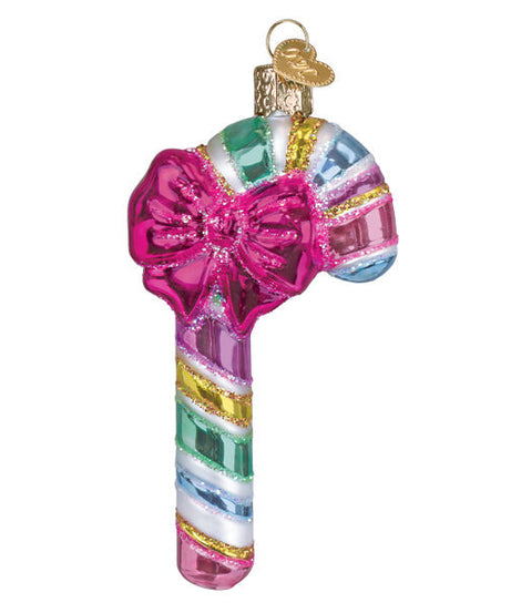 Pastel Candy Cane Ornament