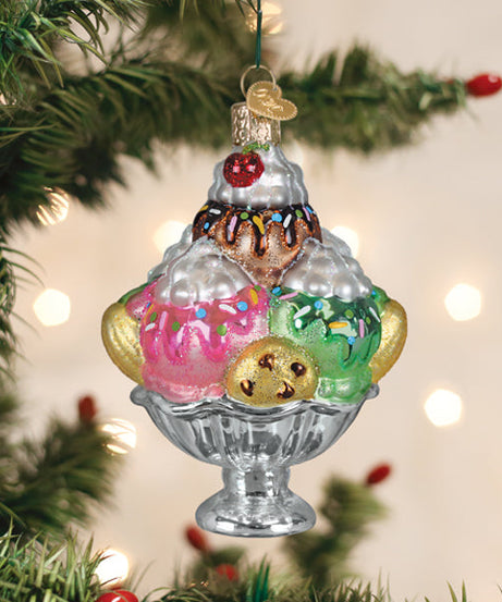 Decadence Delight Sundae Ornament