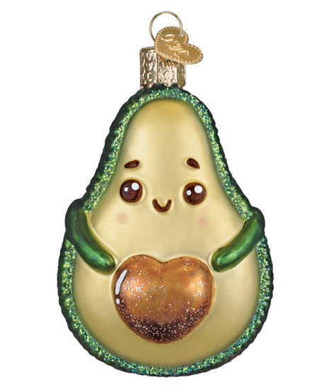 Happy Avocado Ornament