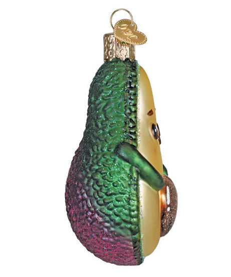 Happy Avocado Ornament