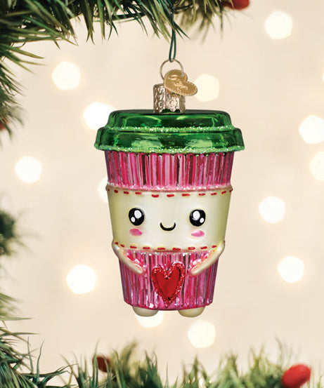 Happy Coffee Ornament