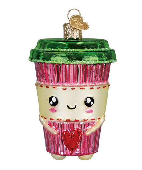 Happy Coffee Ornament