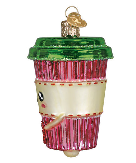 Happy Coffee Ornament