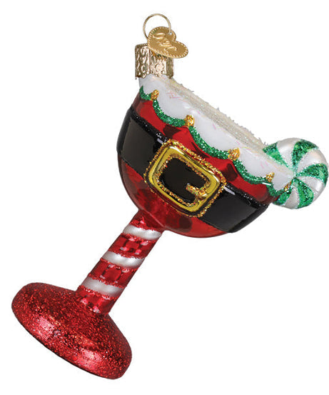 Santa Cocktail Ornament