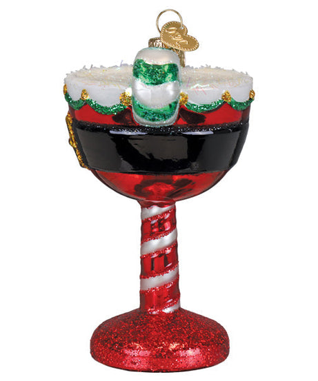 Santa Cocktail Ornament