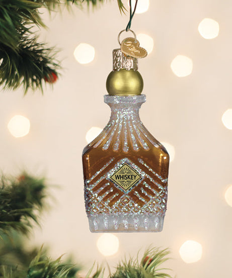 Whiskey Bottle Decanter Ornament