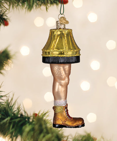 Man Leg Lamp Ornament