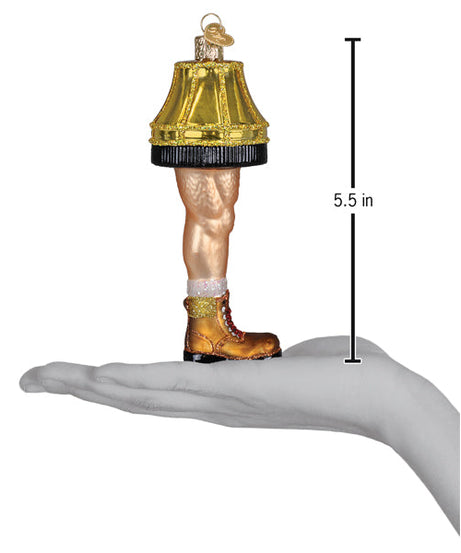 Man Leg Lamp Ornament