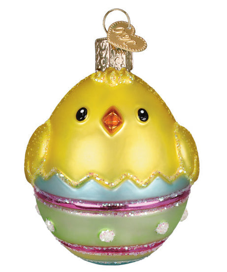 Chick In Easter Egg Ornament