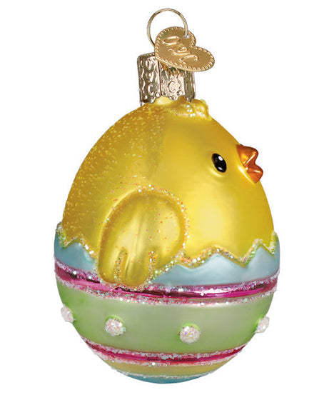 Chick In Easter Egg Ornament