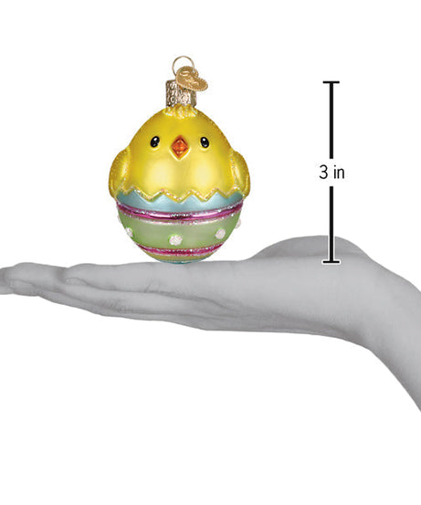 Chick In Easter Egg Ornament