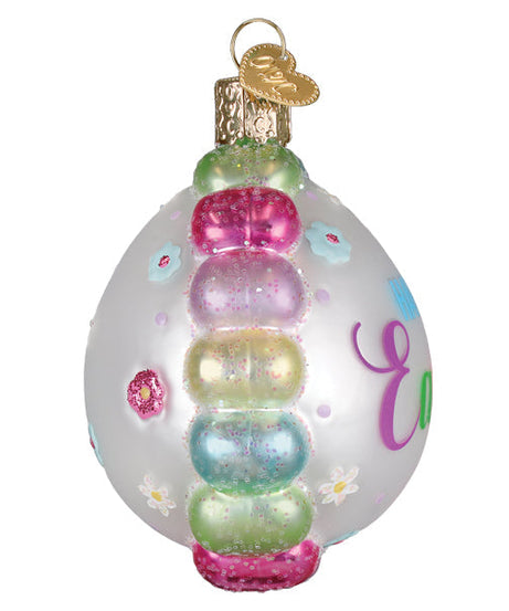 Scalloped Easter Egg Ornament