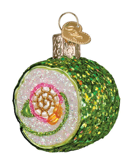 Shimmering Sushi Roll Ornament