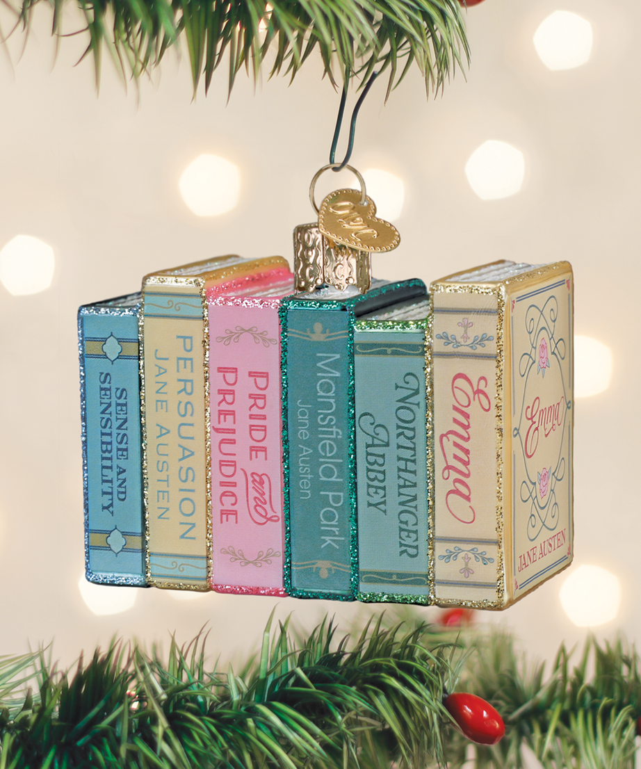 Jane Austen Books Ornament