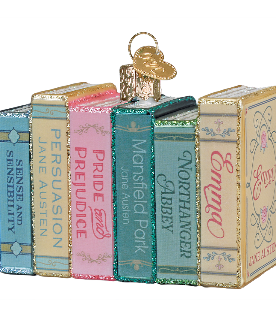 Jane Austen Books Ornament