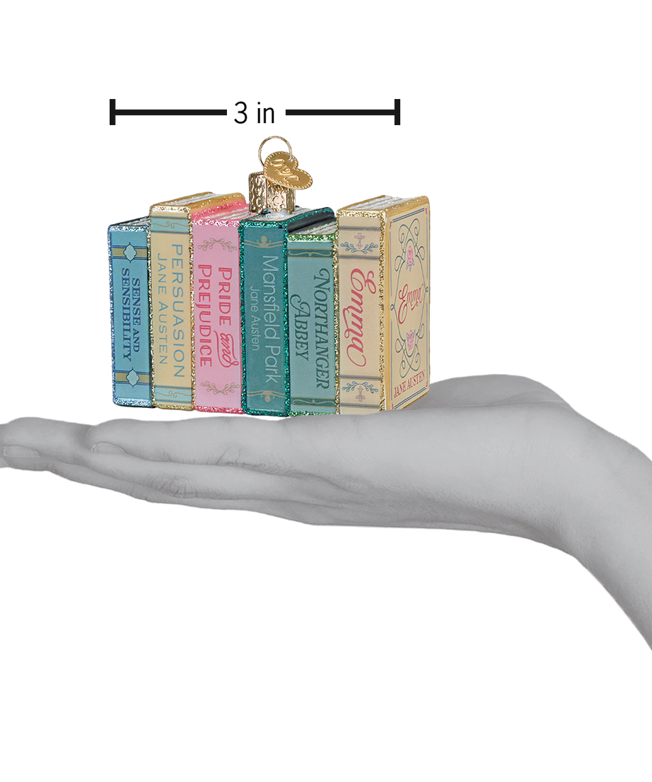 Jane Austen Books Ornament