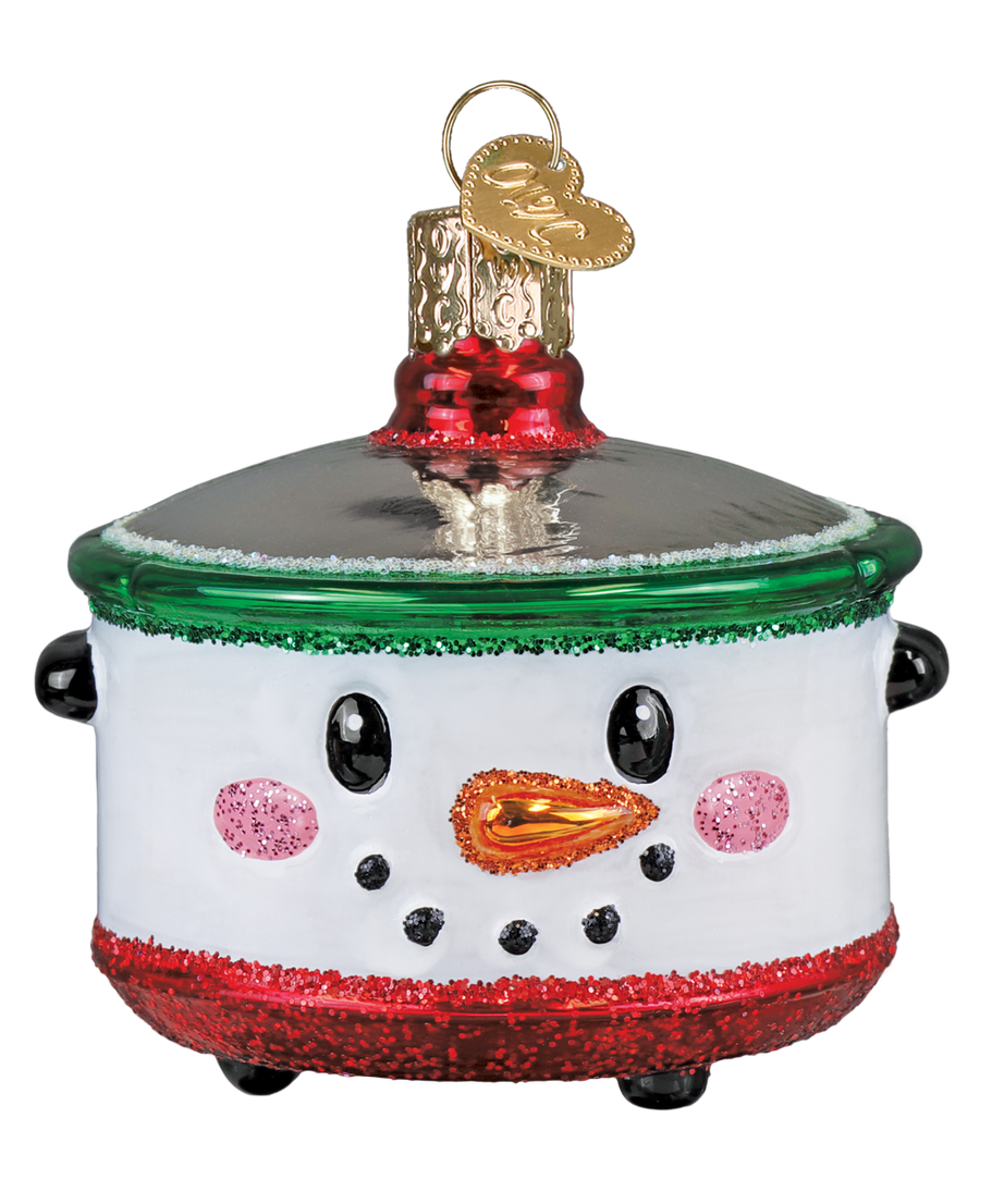 Snowman Slow Cooker Ornament