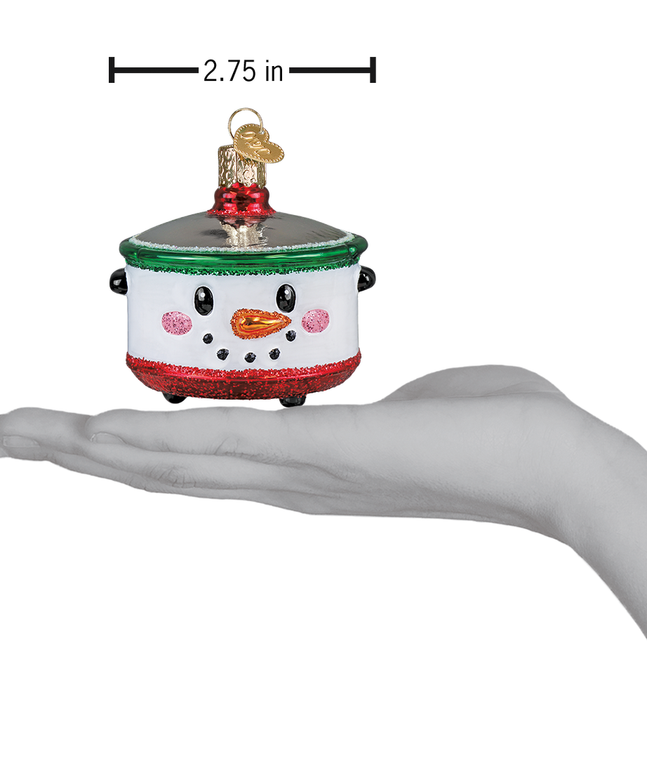 Snowman Slow Cooker Ornament