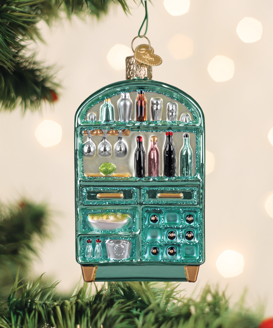 Cabinet Of Cheers Ornament