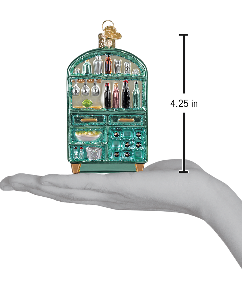Cabinet Of Cheers Ornament