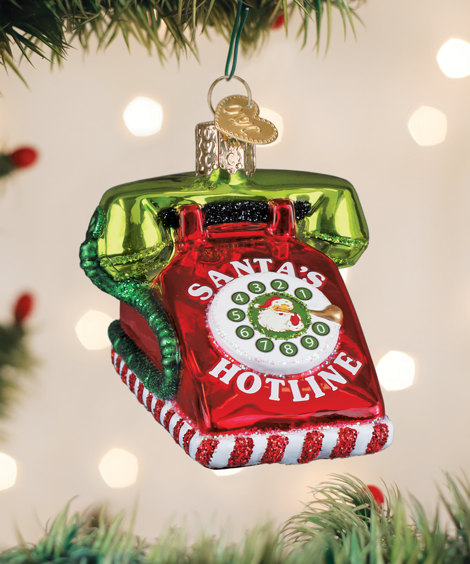 North Pole Hotline Ornament