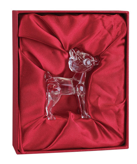 Rudolph Crystal Figurine