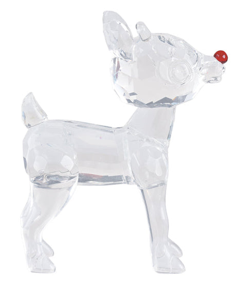 Rudolph Crystal Figurine