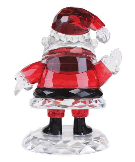 Santa Claus Crystal Figurine