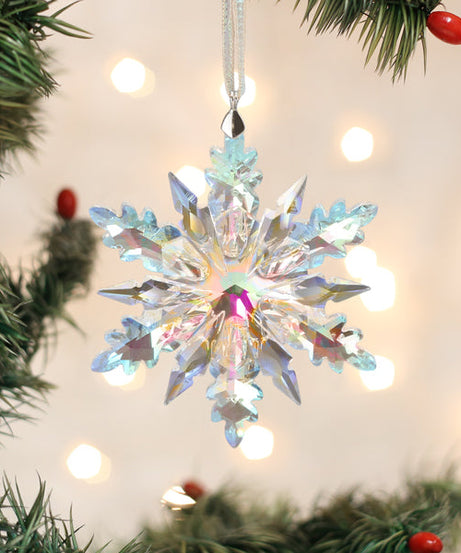 Radiant Crystal Snowflake Ornament - Grazingbelles