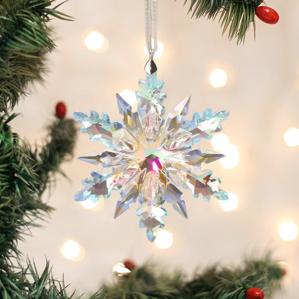 Radiant Crystal Snowflake Ornament - Grazingbelles